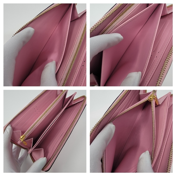 LOUIS VUITTON Vernis Enamel Patent Leather Zippy Long Wallet - Picture 7 of 10